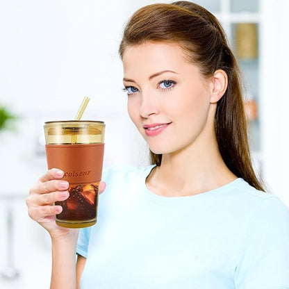 Drinking Glasses / for Iced Tea, Juice, Cocktail, Smoothies Drinks