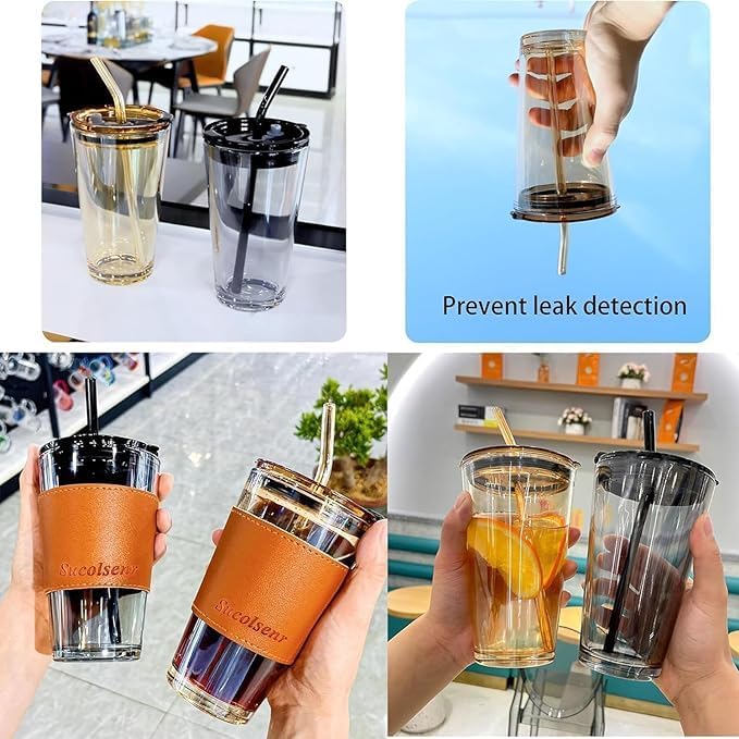Drinking Glasses / for Iced Tea, Juice, Cocktail, Smoothies Drinks