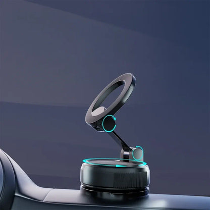 Magnetic Phone Holder with Vacuum Suction