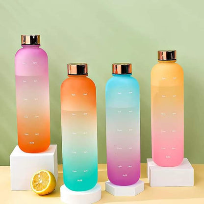 Time Marked Water Bottle,