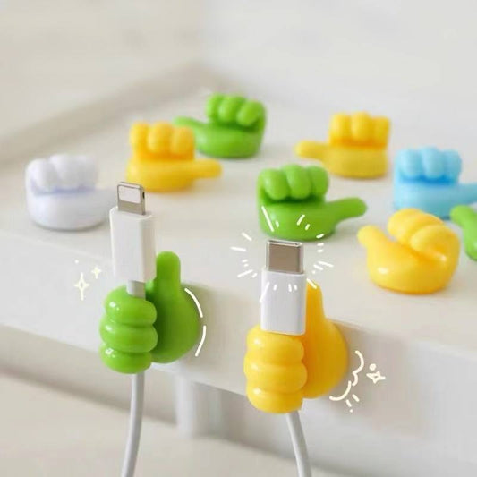 Silicone Thumb Hook & Cable Management Organizer