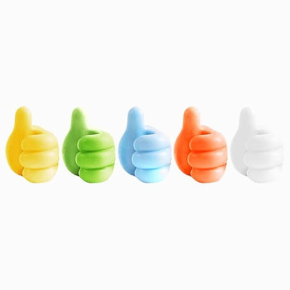 Silicone Thumb Hook & Cable Management Organizer