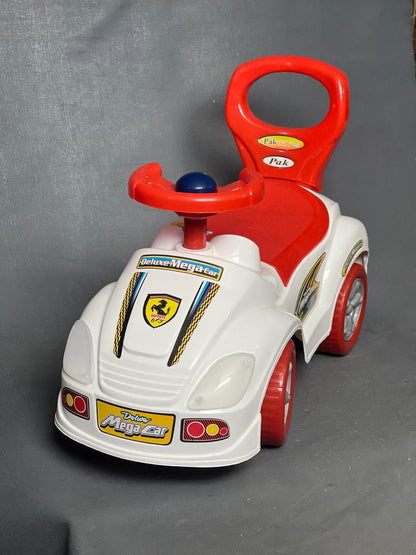 "Mega Car" manual ride-on push car for kids