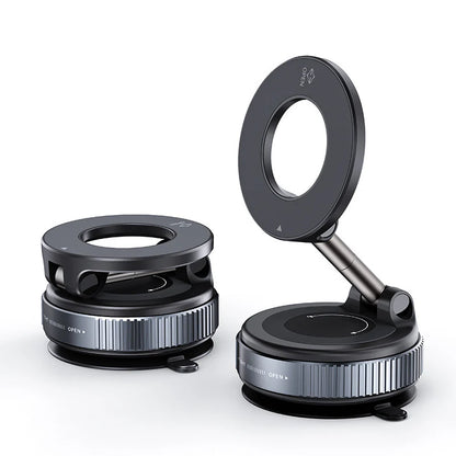 Magnetic Phone Holder with Vacuum Suction