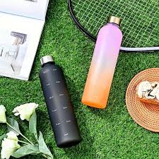 Time Marked Water Bottle,