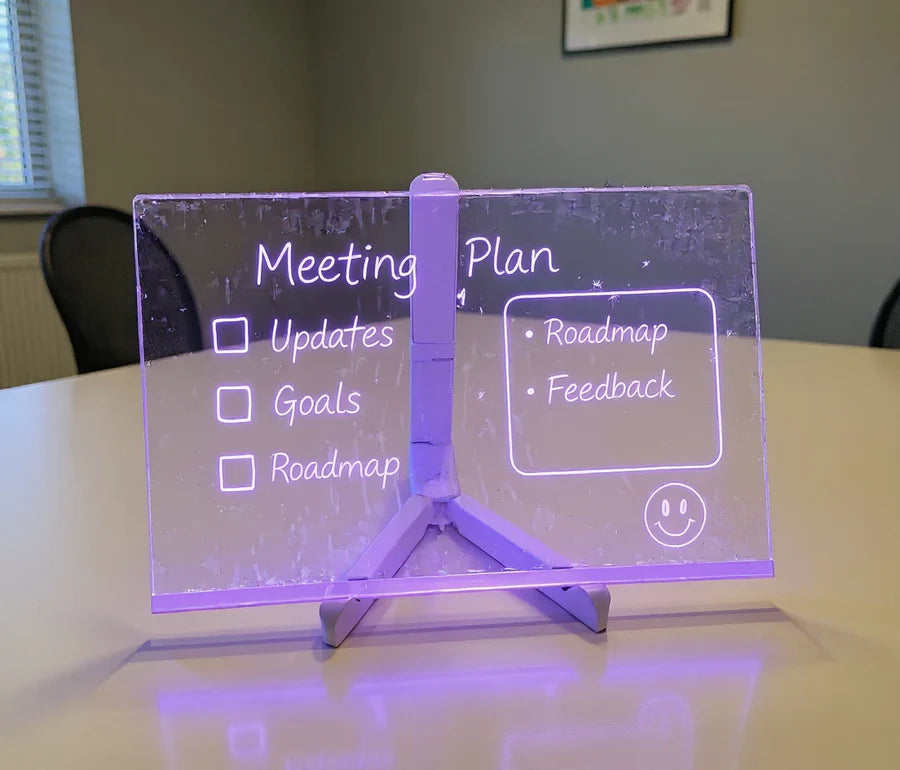 Magic LED Drawing Board / Dry Erase Glow Note Doodle Pad - Pens, Adapter &amp; Accessories / Gifts 2026 for Kids, Girls, LOVER SMS, Boys &amp; Teens