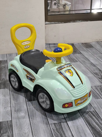 "Mega Car" manual ride-on push car for kids