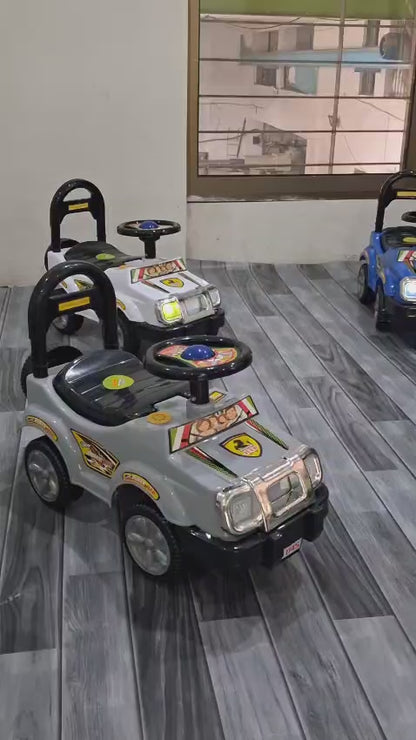 Manual Ride-On Push Jeep